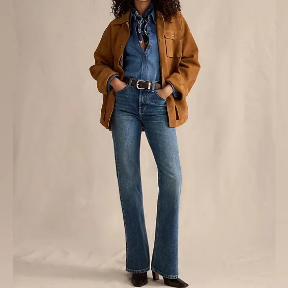 NWOT Banana Republic High Rise Relaxed Bootcut Jeans size 26 - Picture 1 of 11